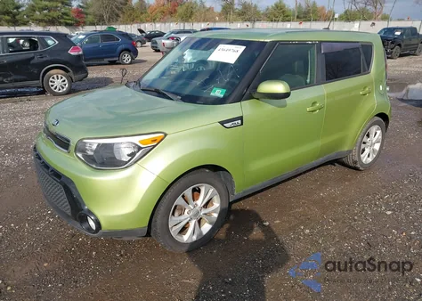 2016 Kia Soul + from USA, damaged, VIN KNDJP3A55G7857749